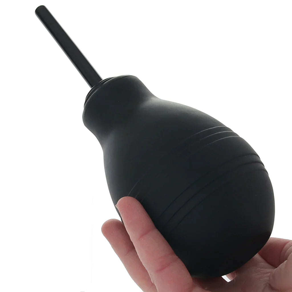 One-Way Anal Douche in Black – Vancouver — discreet 1–2 hour delivery – close-up view