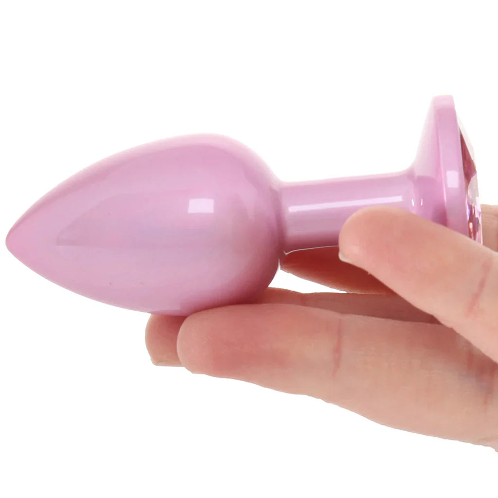 Rear Assets Pink Metal Butt Plug in Small - Small Vancouver – product detail
