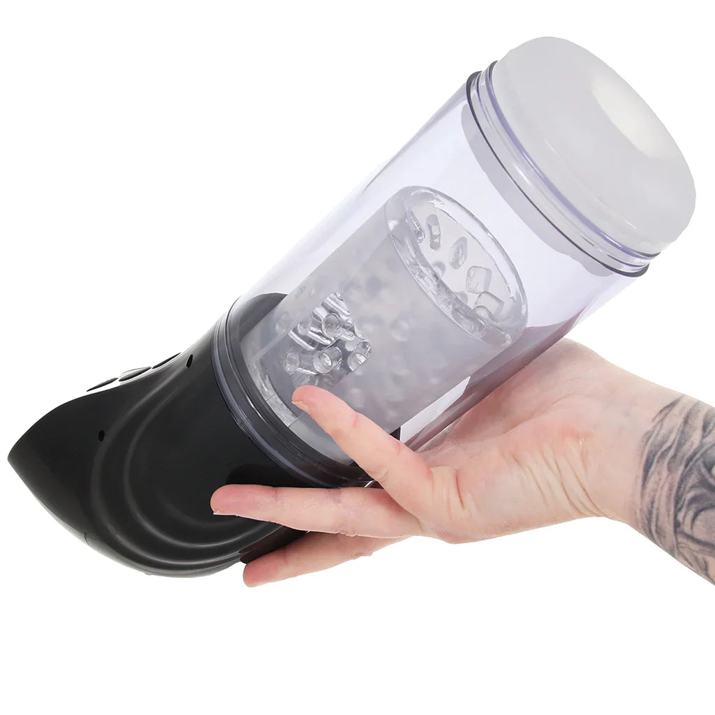 Pumped StrokeMate Auto Stroker in Black – Vancouver – packaging view