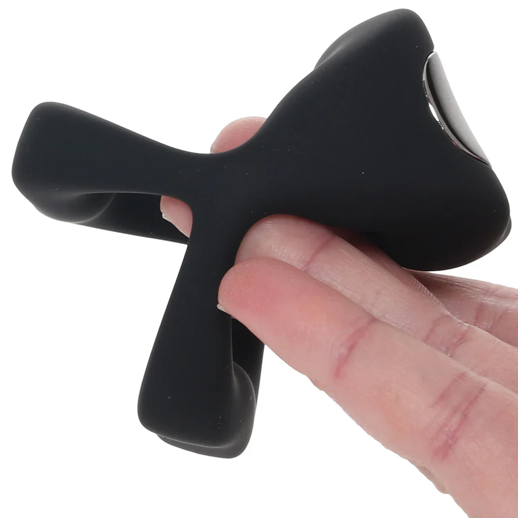 Techno Strobe Vibrating Cock Ring in Black Vancouver – product detail
