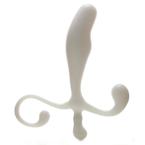 Blue Line 5 Inch Male P-Spot Massager in White — delivered in Vancouver in 1–2 hours | Heaven Boutique