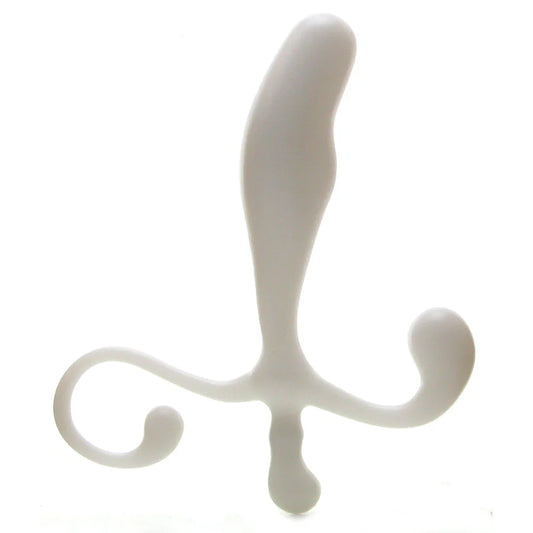 Blue Line 5 Inch Male P-Spot Massager in White — delivered in Vancouver in 1–2 hours | Heaven Boutique