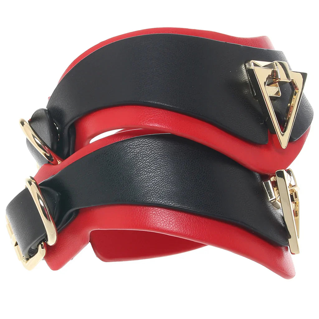 Ouch! Milan Collection Leg Cuffs – Heaven Boutique Vancouver – side view