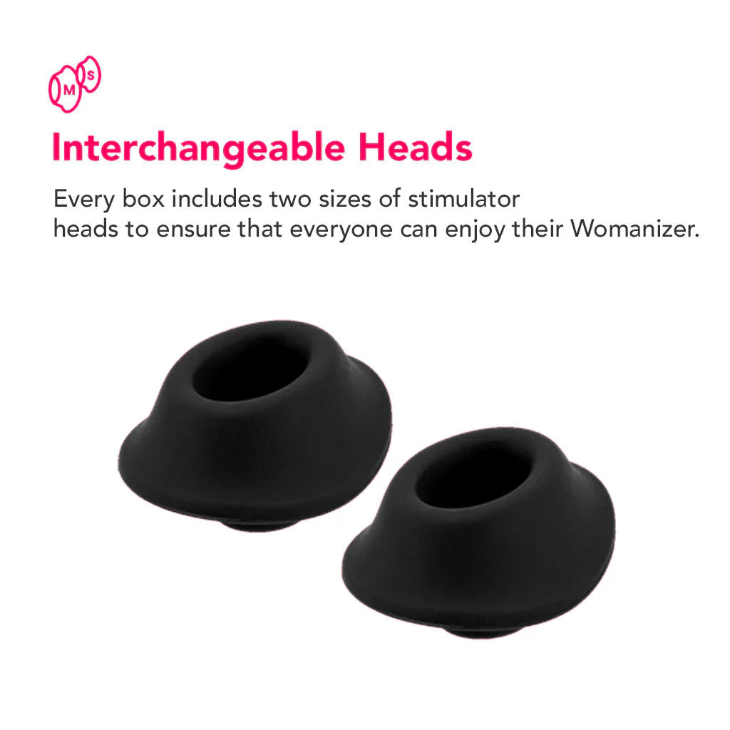 Womanizer Premium 2 Pleasure Air Stimulator in Black – Vancouver — discreet 1–2 hour delivery – close-up view