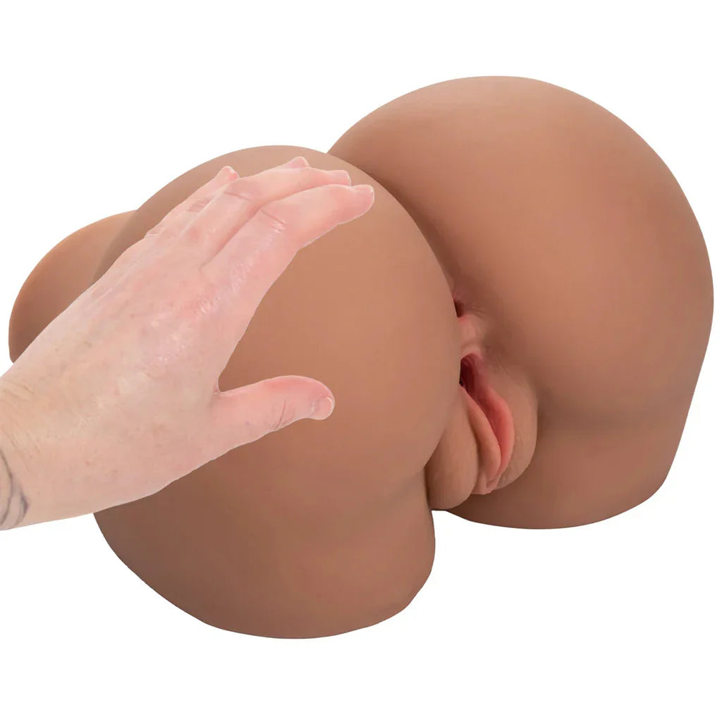 Stroke It BBL Booty Life Like Masturbator in Brown – Heaven Boutique Vancouver – additional angle