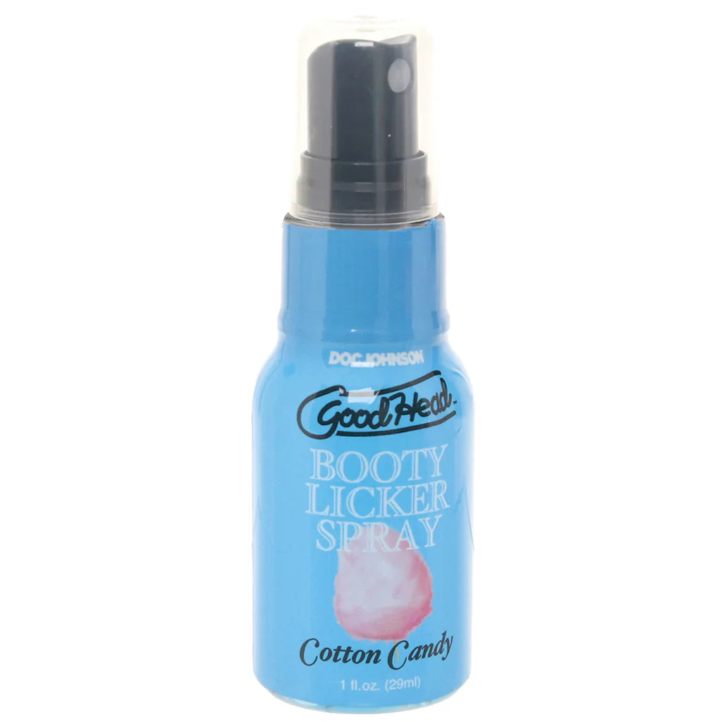 GoodHead Booty Licker Spray 1fl.oz/29ml in Cotton Candy – Heaven Boutique Vancouver – side view