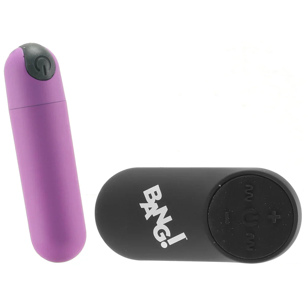 Bang! Remote Vibrating Bullet in Purple – Vancouver — discreet 1–2 hour delivery – close-up view