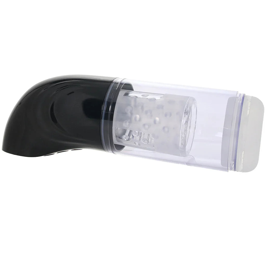 Pumped StrokeMate Auto Stroker in Black – Vancouver adult boutique – features