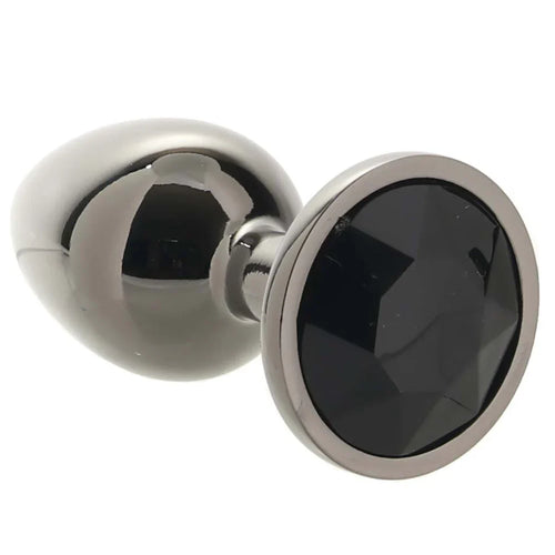 Black Gem Anal Plug in Small - Small – Vancouver — discreet 1–2 hour delivery – close-up view