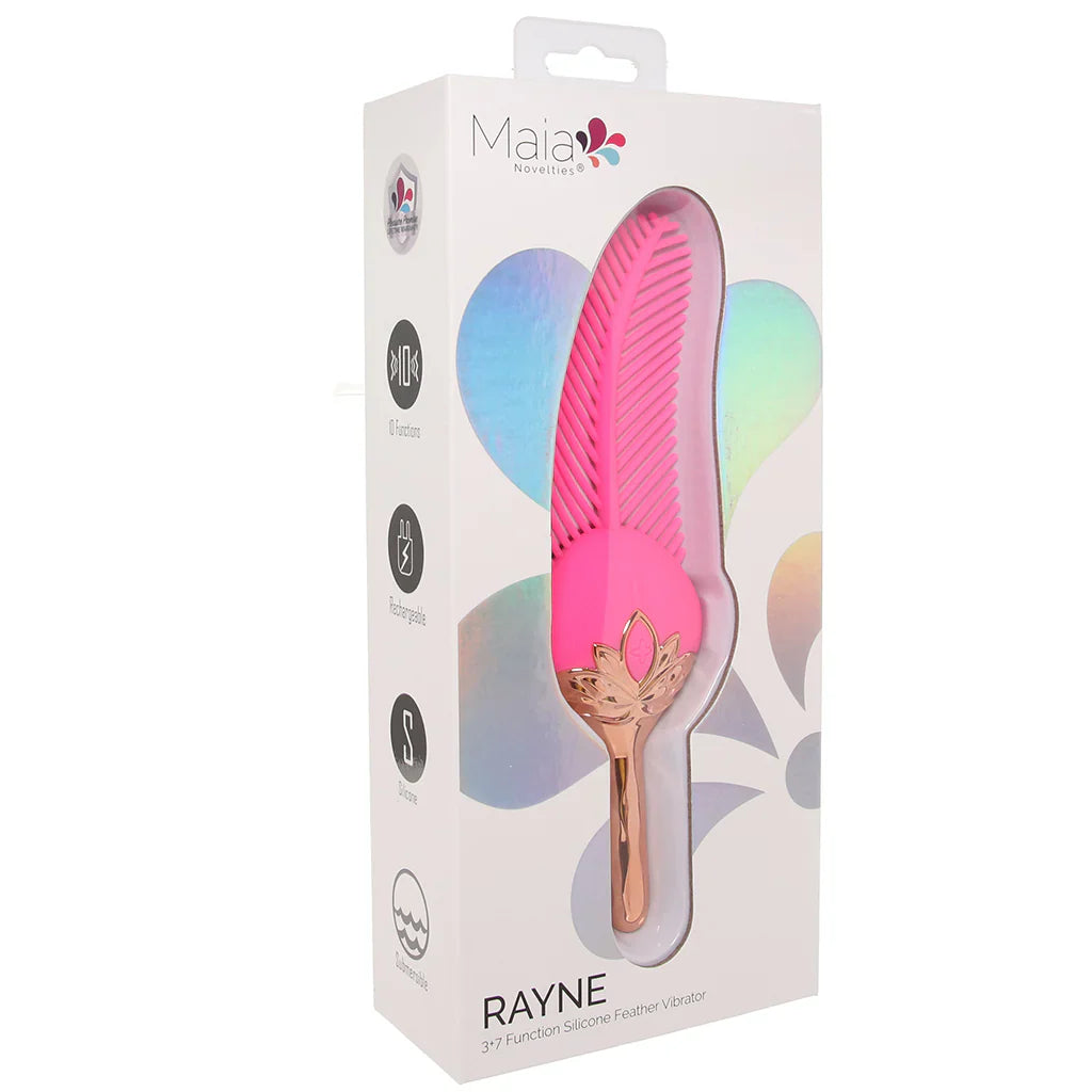 Rayne Silicone Feather Vibe — delivered in Vancouver in 1–2 hours | Heaven Boutique