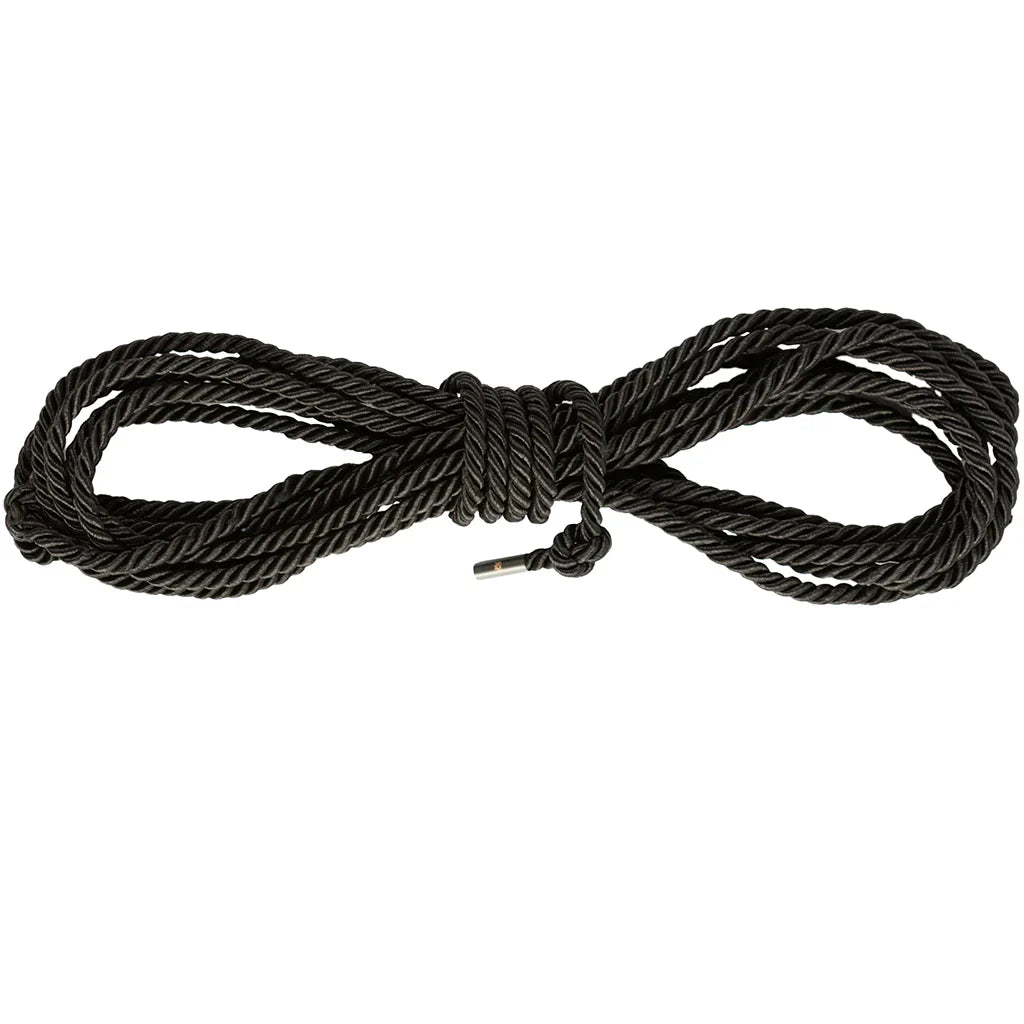 Sei Mio Knot In Control Silky Bondage Rope in 33'/10m - 33'/10m – Heaven Boutique Vancouver – side view