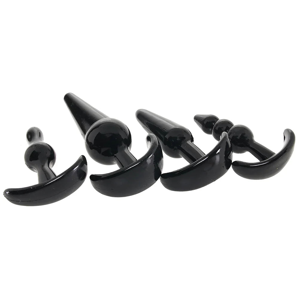 No.80 4-Piece Butt Plug Set – Vancouver — discreet 1–2 hour delivery – close-up view