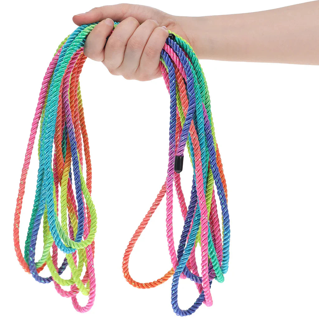 Ouch! 32.8'/10m Bondage Rope in Vibrant Rainbow Vancouver – product detail