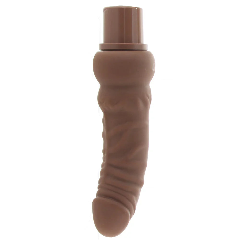 Power Stud Rechargeable Curvy Vibe in Brown – Heaven Boutique Vancouver – side view