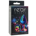 Small Aluminum Plug with Rainbow Gem in Multicolor — delivered in Vancouver in 1–2 hours | Heaven Boutique