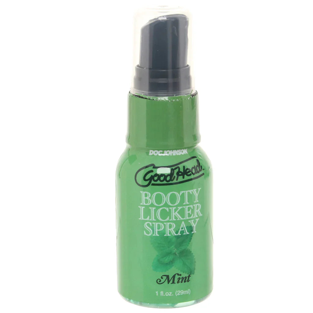 GoodHead Booty Licker Spray 1fl.oz/29ml in Mint – Heaven Boutique Vancouver – side view