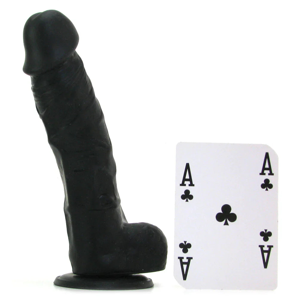 Small Silicone Colours Dildo in Black Vancouver – product detail
