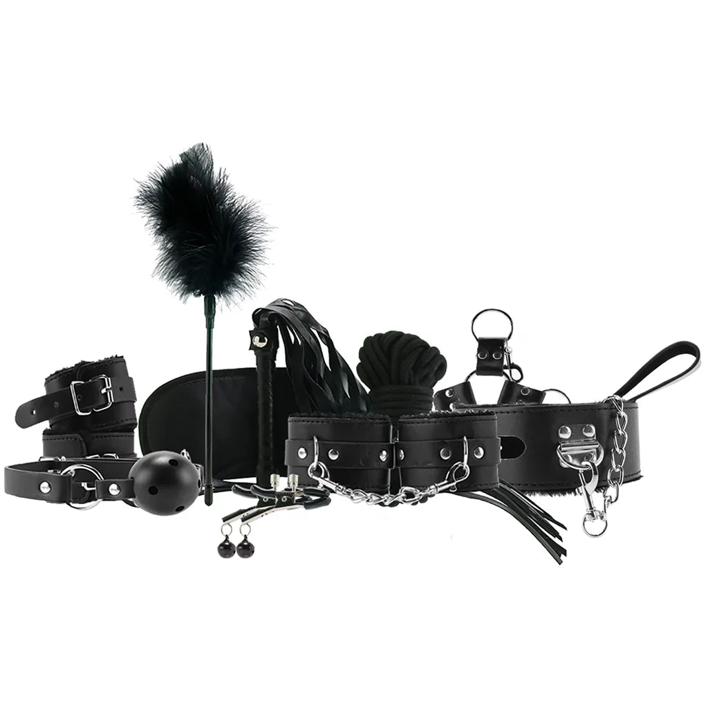 Intermediate Bondage Kit in Black – Vancouver – packaging view