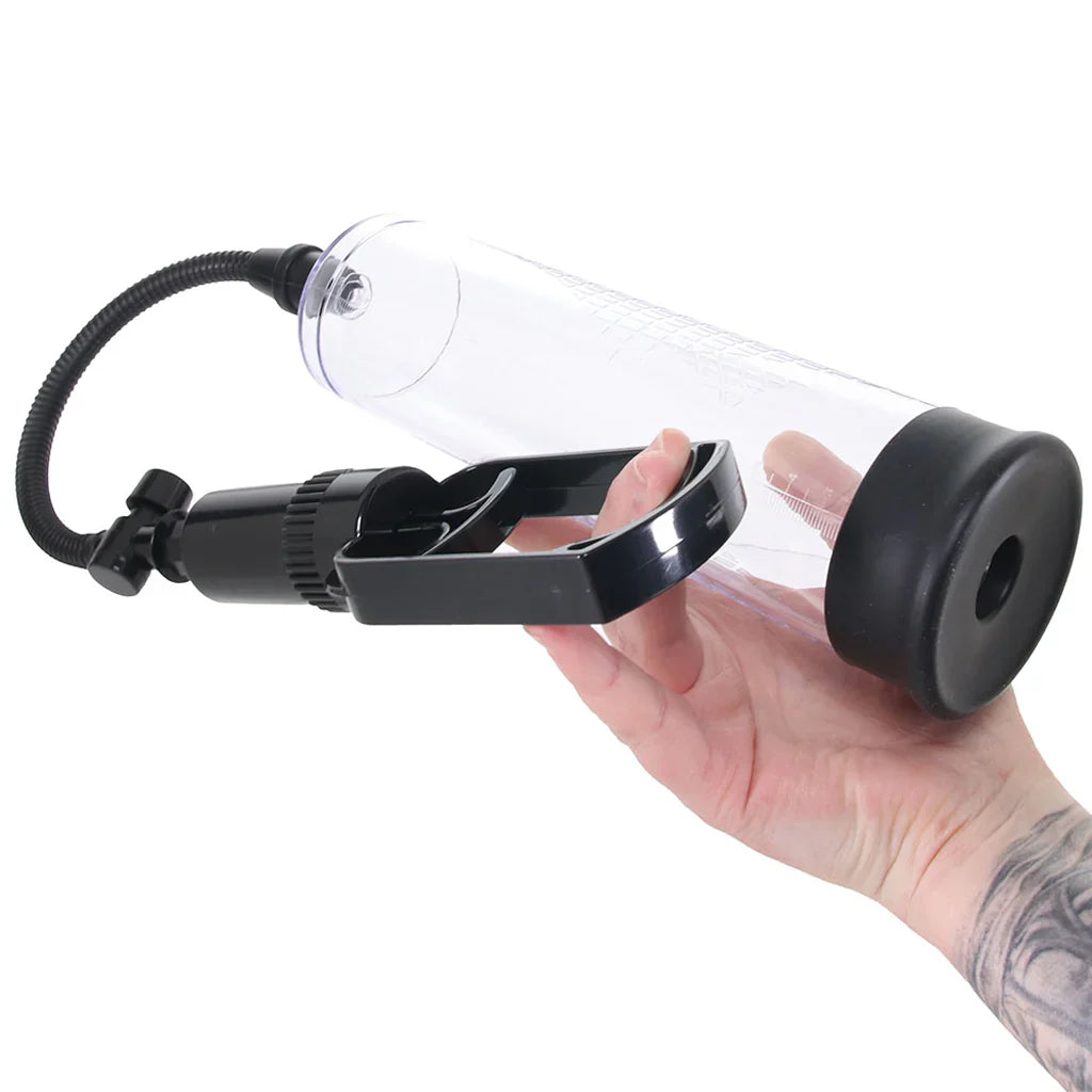 Pumped Basic Pump 2 in Clear – Vancouver — discreet 1–2 hour delivery – close-up view