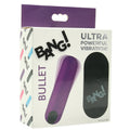 Bang! Remote Vibrating Bullet in Purple — delivered in Vancouver in 1–2 hours | Heaven Boutique