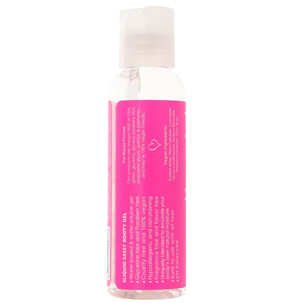 Sassy Booty Gel Natural Lubricant in 2oz/60ml - 2oz/60ml – Vancouver adult boutique – features