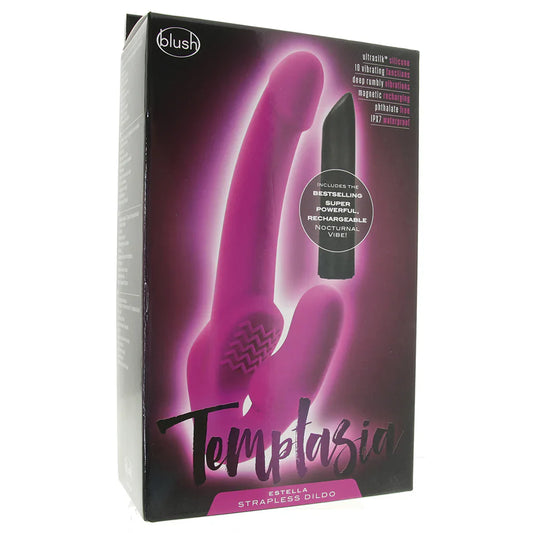 Temptasia Estella Vibrating Strapless Dildo — delivered in Vancouver in 1–2 hours | Heaven Boutique