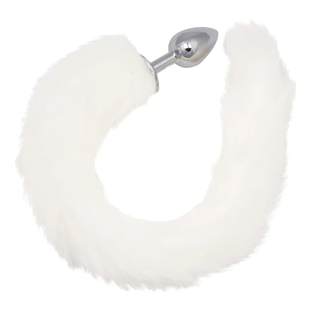 Running Wild White Tail Plug — delivered in Vancouver in 1–2 hours | Heaven Boutique