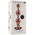 Gender X Gold Digger Beaded Plug - L — delivered in Vancouver in 1–2 hours | Heaven Boutique