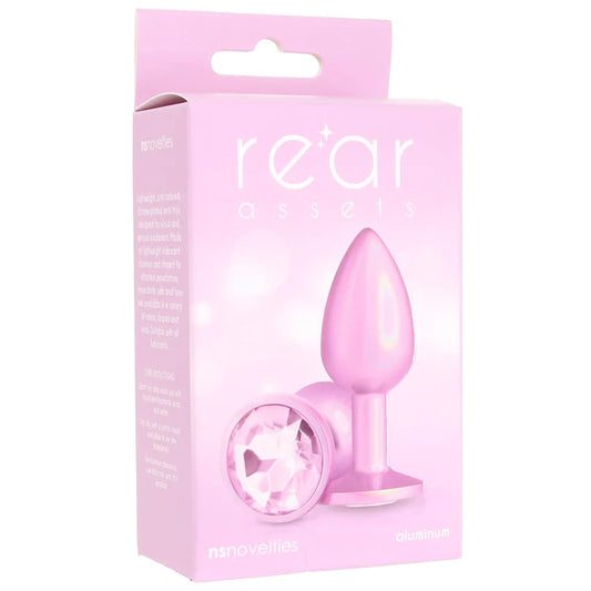Rear Assets Pink Metal Butt Plug in Small - Small — delivered in Vancouver in 1–2 hours | Heaven Boutique