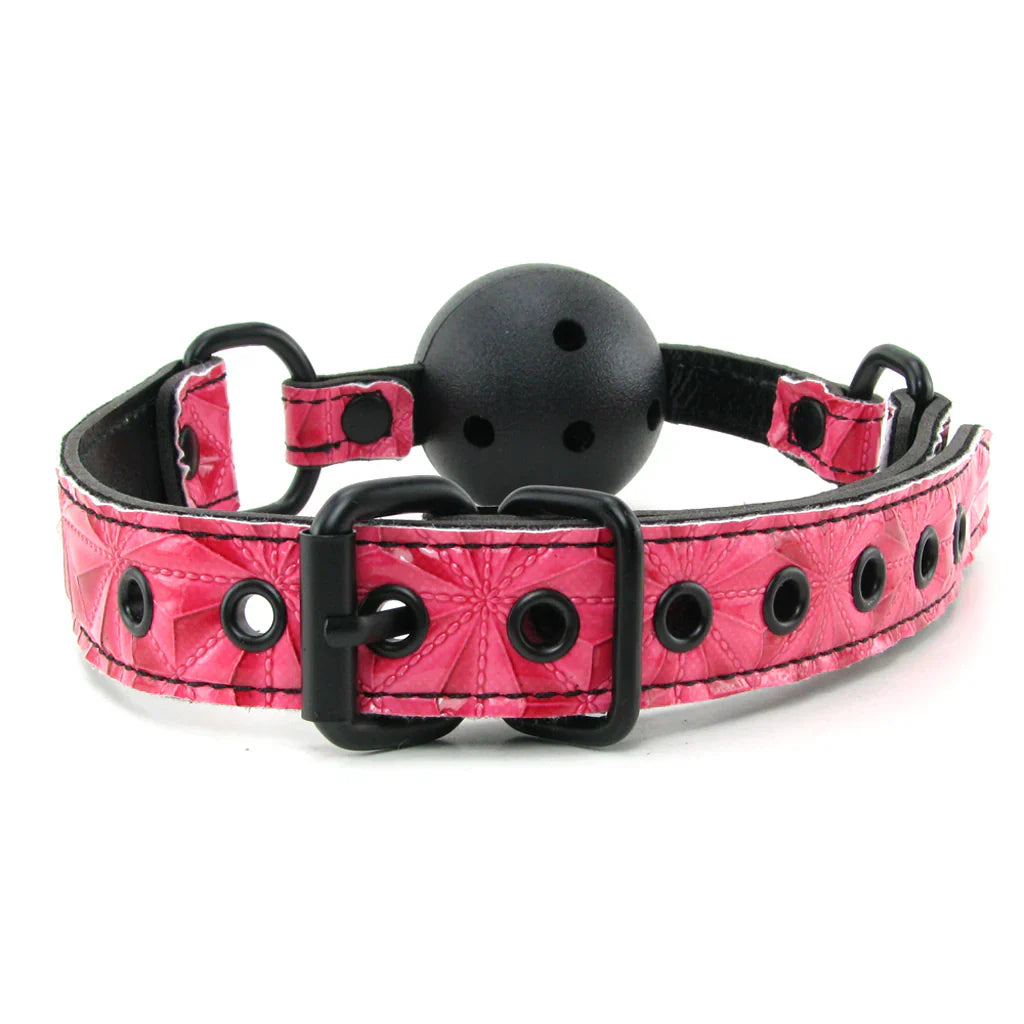 Sinful Ball Gag in Pink – Vancouver — discreet 1–2 hour delivery – close-up view
