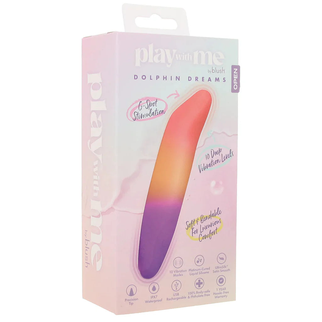 Play With Me Dolphin Dreams G-Spot Vibe — delivered in Vancouver in 1–2 hours | Heaven Boutique
