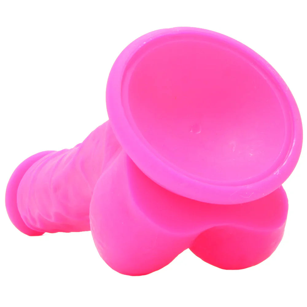 Colours 7 Inch Firm Silicone Dildo in Pink Vancouver – product detail