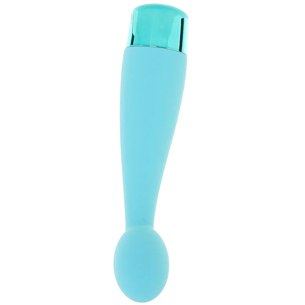 Eden Silicone Tulip Vibe in Teal – Vancouver adult boutique – features