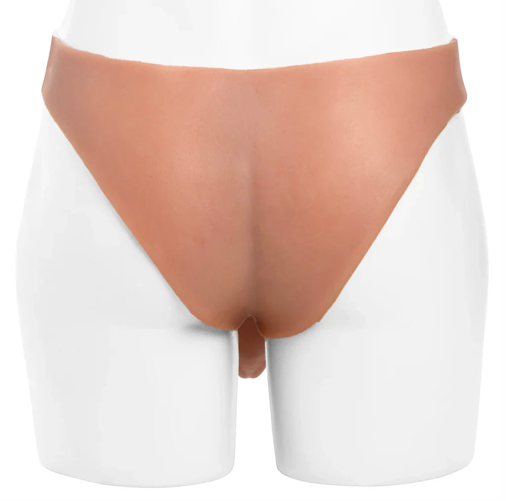 Master Series 7.5 Inch G-Spot Hollow Harness – Heaven Boutique Vancouver – side view