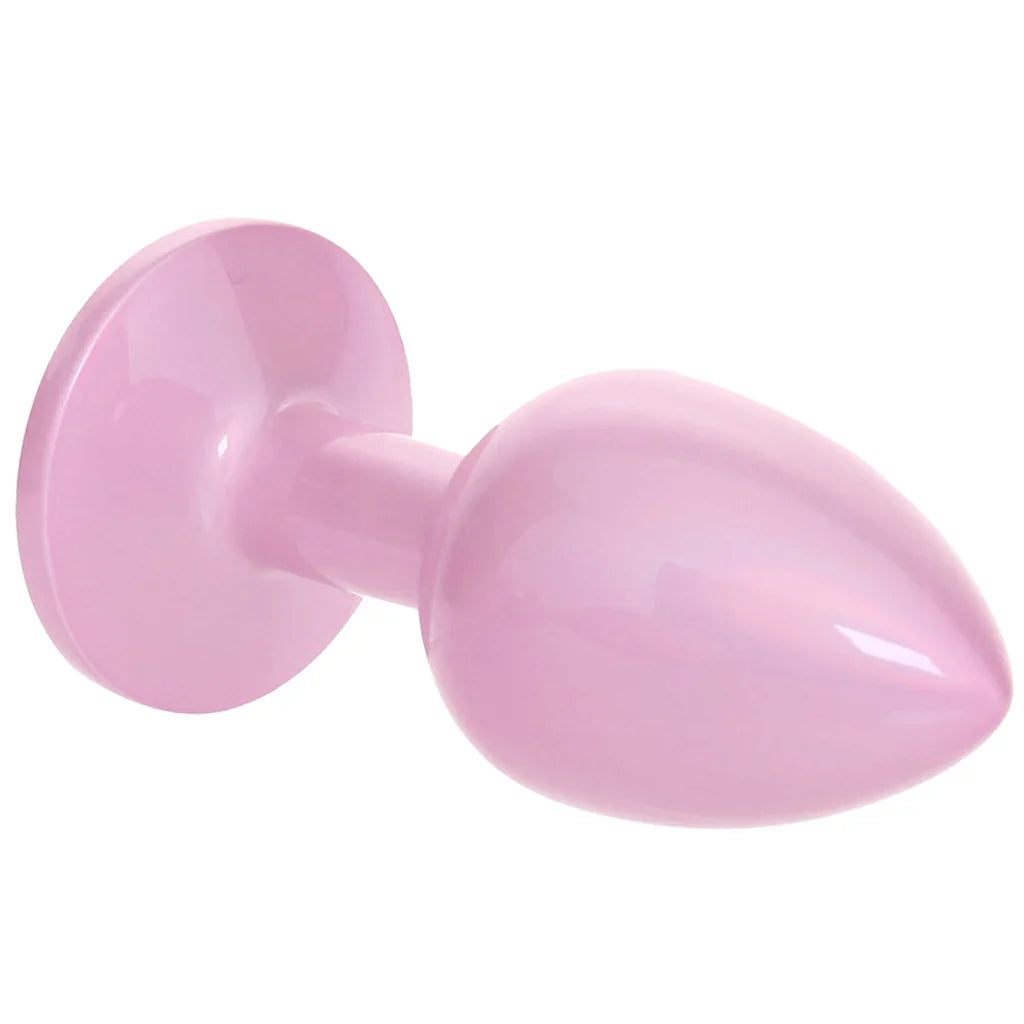 Rear Assets Pink Metal Butt Plug in Small - Small – Vancouver adult boutique – features