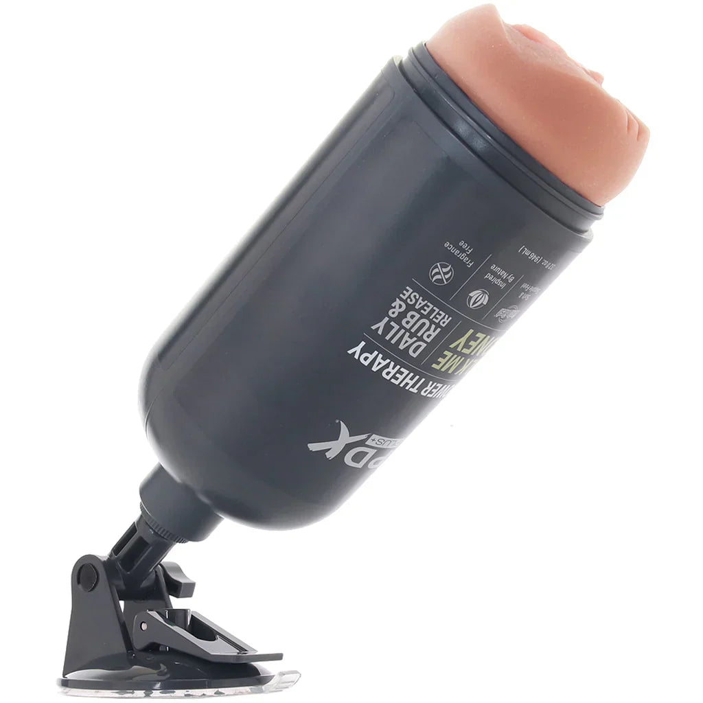 PDX Shower Therapy Milk Me Honey Stroker in Light – Heaven Boutique Vancouver – side view