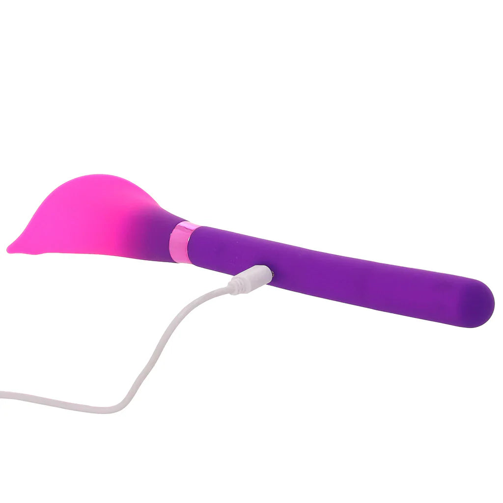 Vala Fiercely Powerful Silicone Flower Vibe in Purple Vancouver – product detail