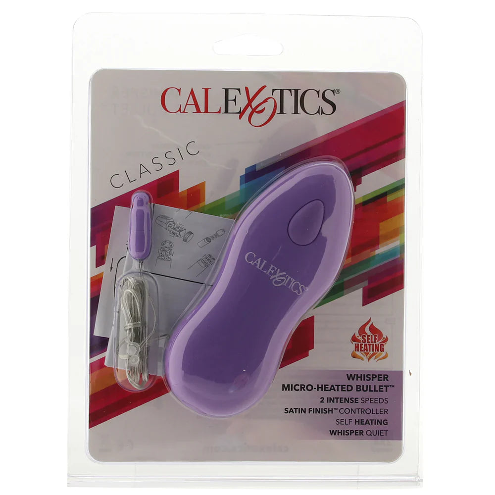 Whisper Micro Heated Bullet Vibe in Purple — delivered in Vancouver in 1–2 hours | Heaven Boutique