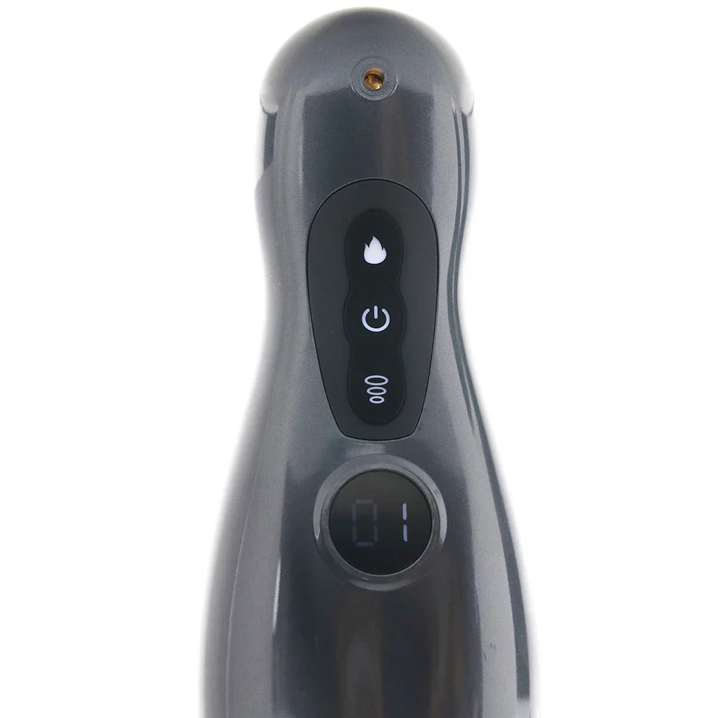 Pumped Virtuo Auto Stroker in Gunmetal – Vancouver — discreet 1–2 hour delivery – close-up view