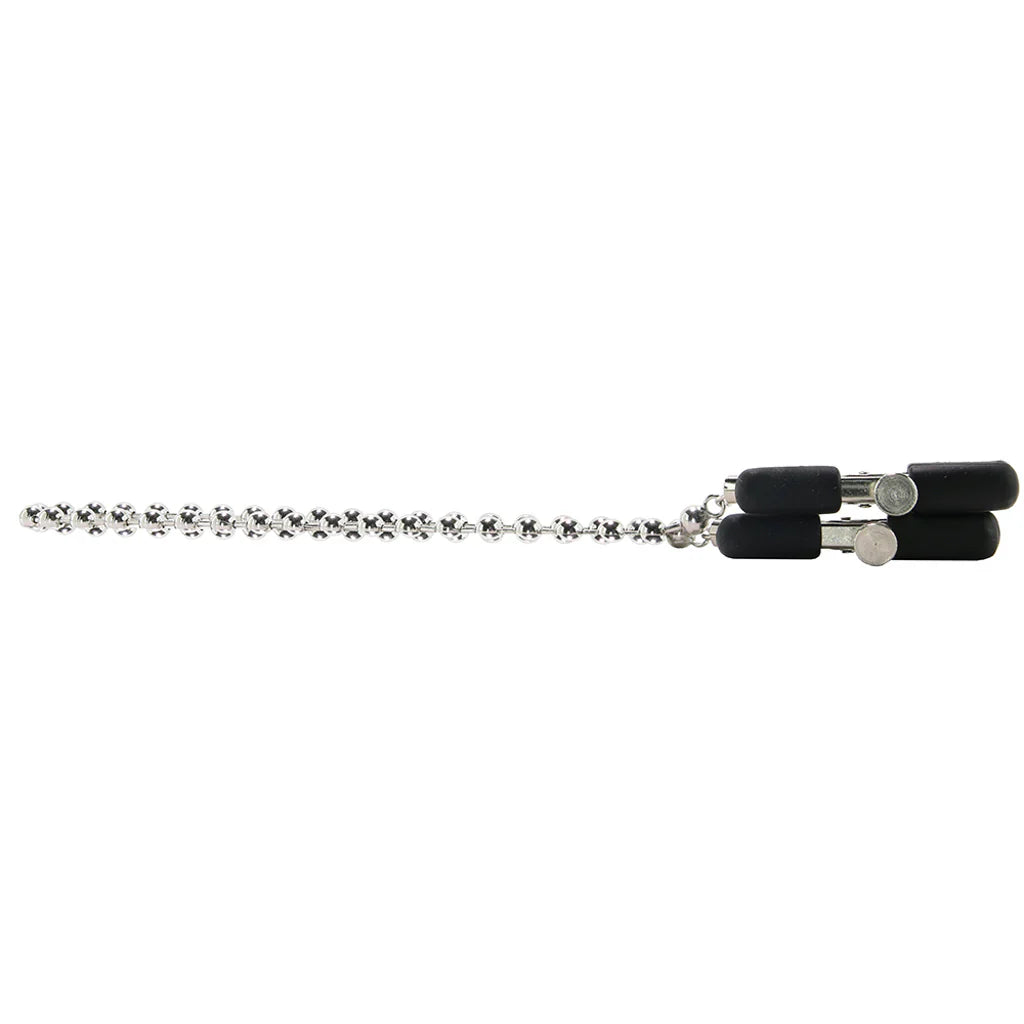 Beaded Nipple Clamps in Silver Vancouver – product detail