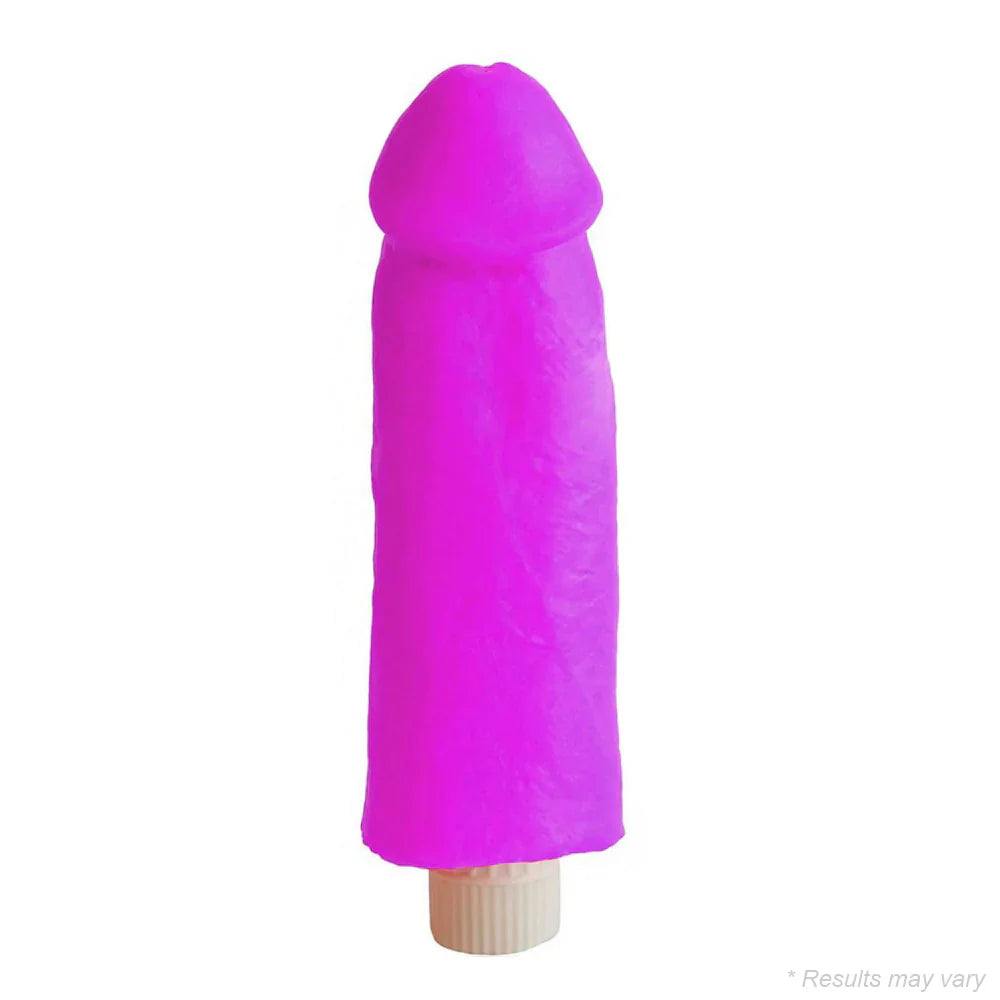 Clone-A-Willy Vibrator Kit in Neon Purple – Heaven Boutique Vancouver – side view