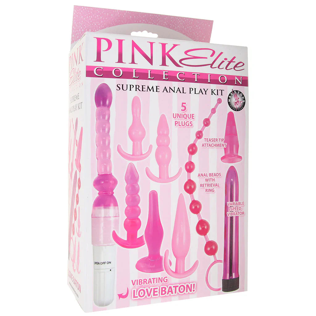 Pink Elite Supreme Anal Play Kit — delivered in Vancouver in 1–2 hours | Heaven Boutique