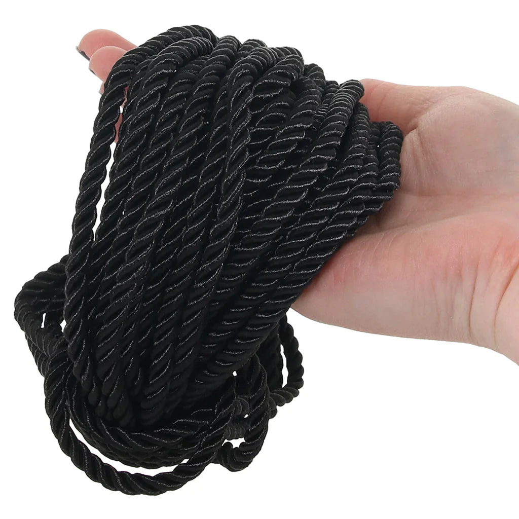 Ouch! 32.8'/10m Bondage Rope in Black Vancouver – product detail