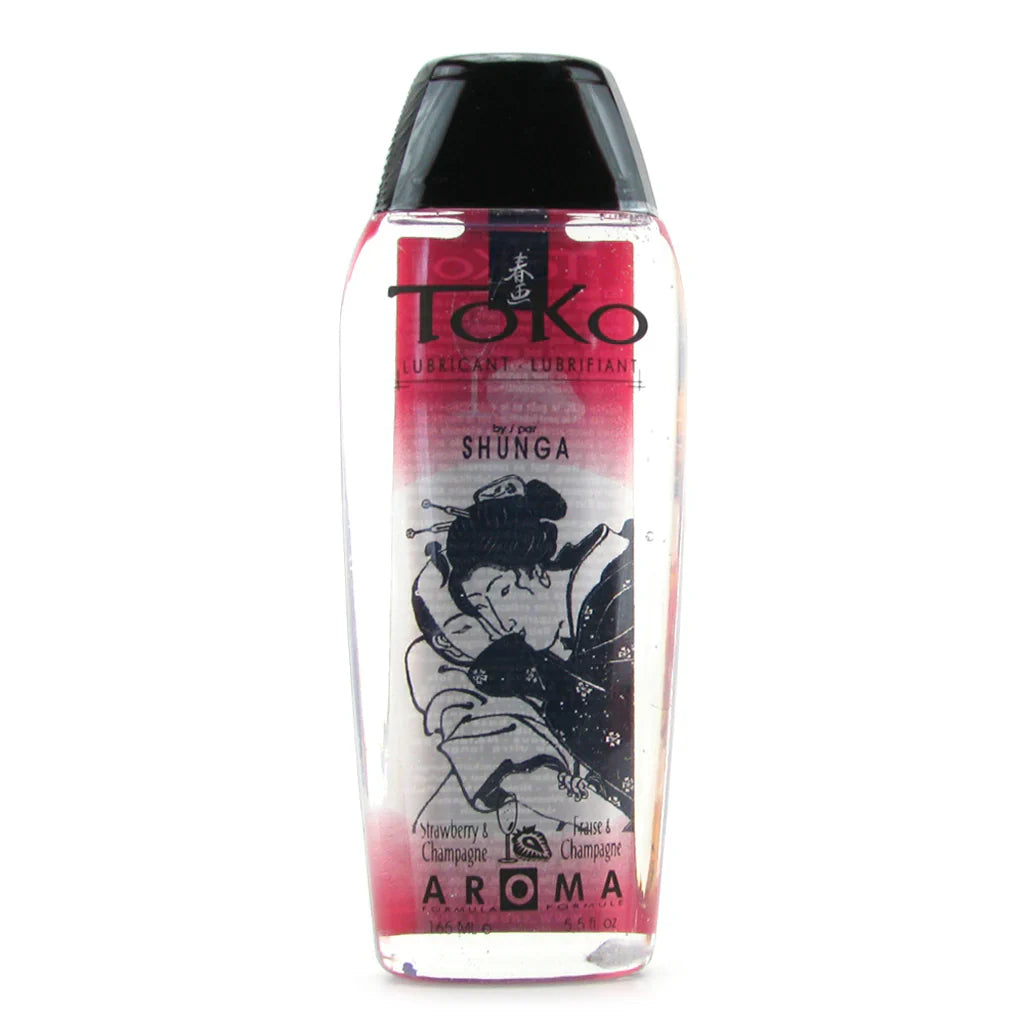 Toko Aroma Flavored Lube 5.5oz/163ml in Strawberry Wine — delivered in Vancouver in 1–2 hours | Heaven Boutique