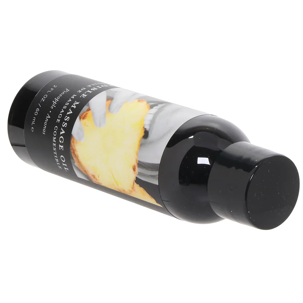 Edible Massage Oil Gift Set in Tropical – Heaven Boutique Vancouver – side view
