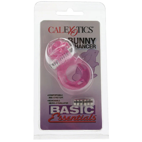 Basic Essentials Bunny Enhancer Vibrating Cock Ring – Vancouver — discreet 1–2 hour delivery – close-up view