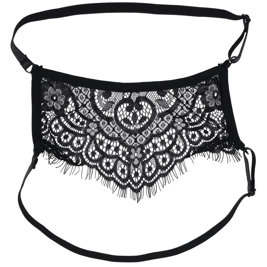 S&M Veiled Vision Lace Blindfold Vancouver – product detail