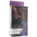 Silicone Triple Orgasm Enhancer Vibrating Ring — delivered in Vancouver in 1–2 hours | Heaven Boutique