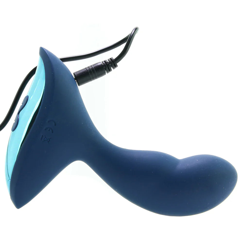 Renegade Mach 2 Prostate Stimulator in Blue – Heaven Boutique Vancouver – side view