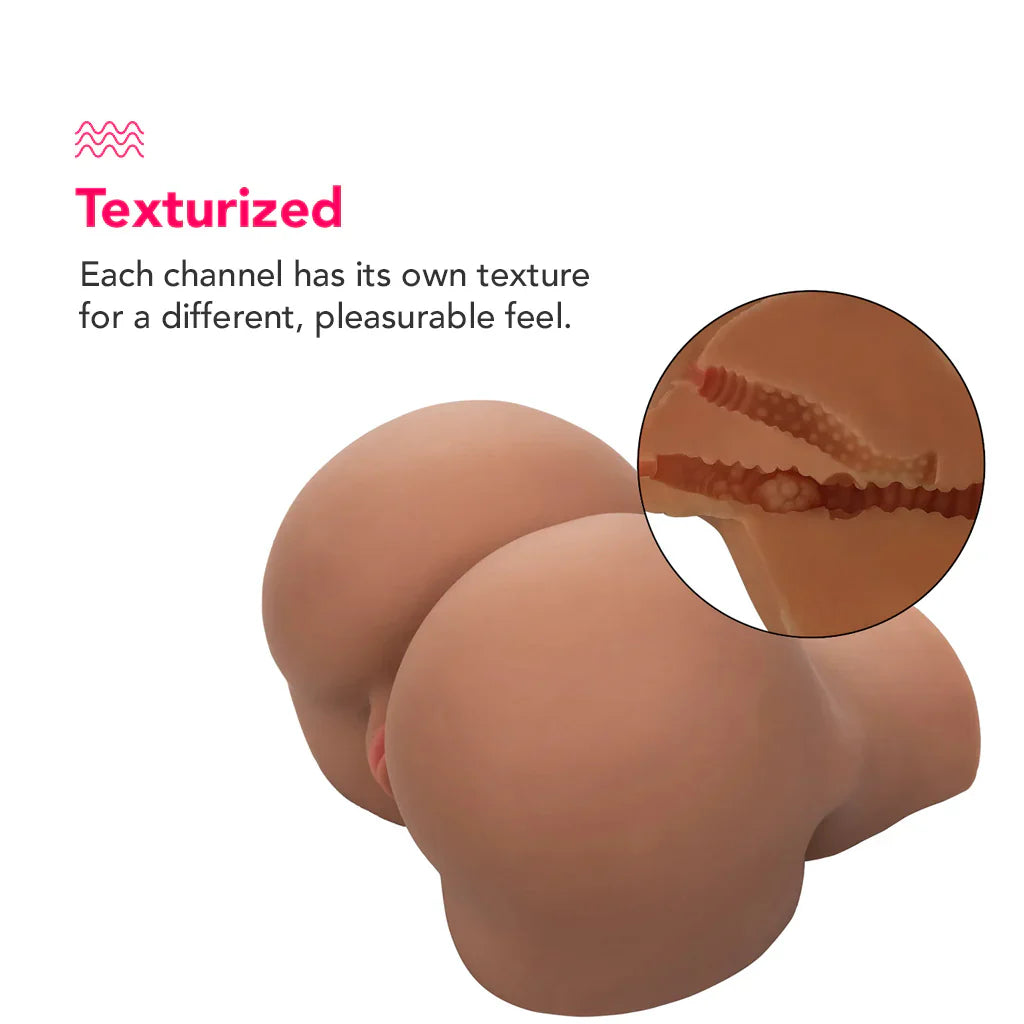 Stroke It BBL Booty Life Like Masturbator in Brown – Vancouver – packaging view